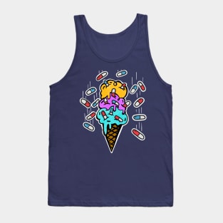 "Millennial Candy", “chill pills” ice cream with medication sprinkles Tank Top